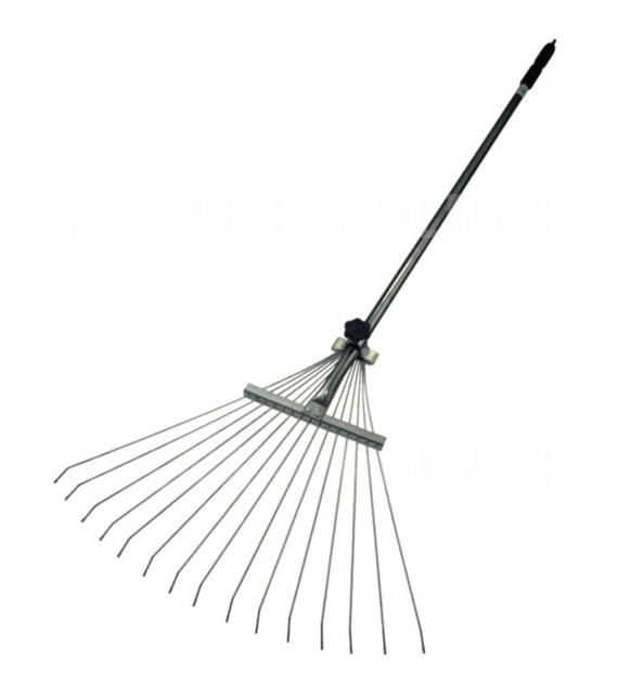 GRABIE DO LIŚCI REGULOWANE TRZONEK METALOWY