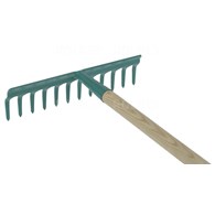 GRABIE ZWYKŁE 12-ZĘBNE OPRAWIONE TRZONEKTRZONEK DREWNIANY