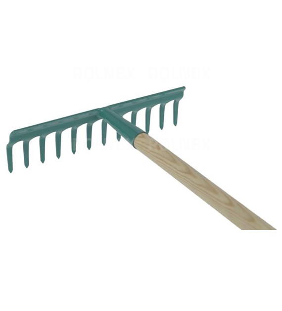 GRABIE ZWYKŁE 12-ZĘBNE OPRAWIONE TRZONEKTRZONEK DREWNIANY