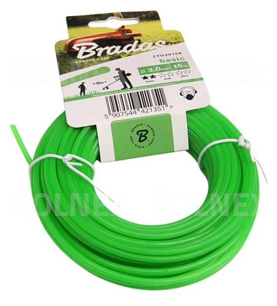 ŻYŁKA DO KOSIARKI 3mm/15m OKRĄGŁA