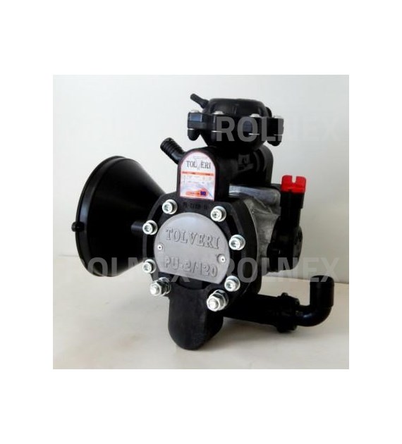 POMPA OPRYSKIWACZA P-120 TOLVERI+OSŁONA +2X KOLANKO+2X ŚRUBA