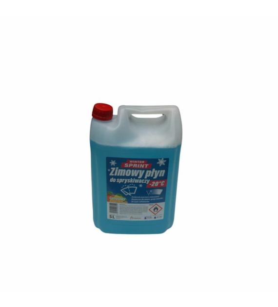 PŁYN DO SPRYSKIWACZY 5L ZIMOWY PARYSETANOL/-20