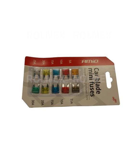 KOMPLET BEZPIECZNIKÓW MAŁYCH MINI G02937