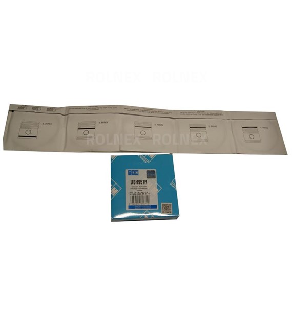 KPL.PIERŚCIENI TŁOKA T25 CZARNE 1TŁOK HM