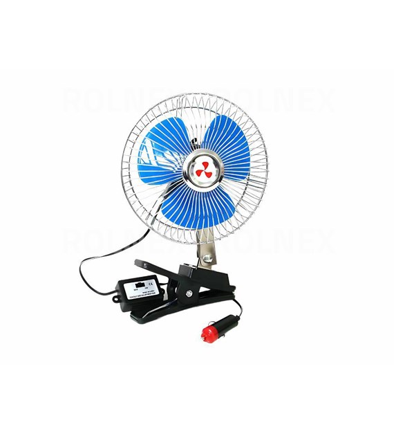 WENTYLATOR SAM.24V METALOWY CHROM