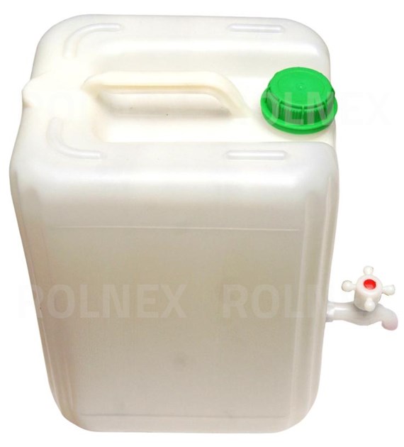 KANISTER PLASTIKOWY Z KRANIKIEM 20L