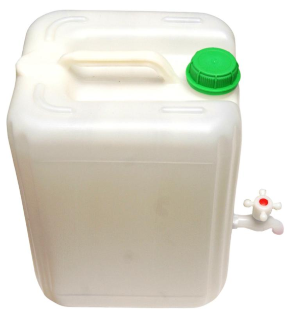 KANISTER PLASTIKOWY Z KRANIKIEM 20L