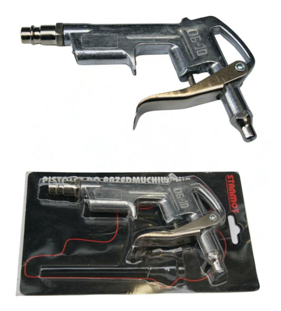 PISTOLET DO PRZEDMUCHIWANIA KRÓTKI DYSZA 20mm