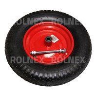 KOŁO DO TACZKI 400*8 2PR G71012 + OŚKA