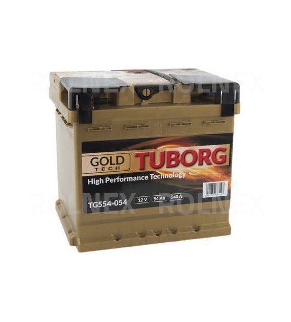 AKUMULATOR 54 AH TUBORG GOLD