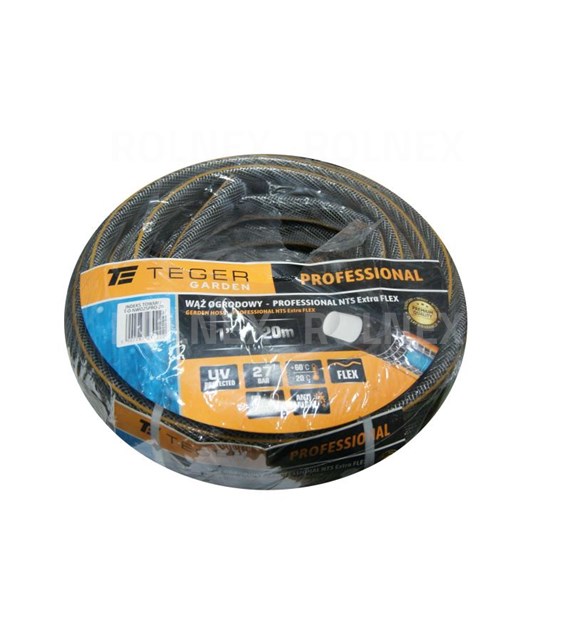 WĄŻ OGRODOWY PROFESS NTS 20M 1 TEGER EXTRA FLEX 1 