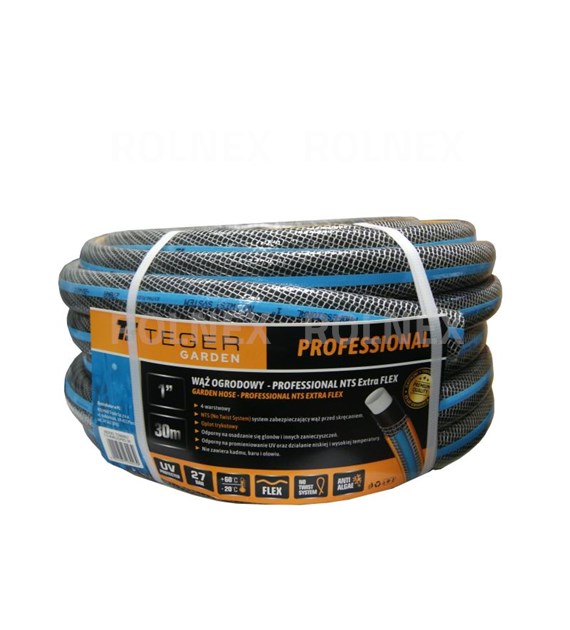 WĄŻ OGRODOWY PROFESS NTS 30M 1 TEGER EXTRA FLEX 1 