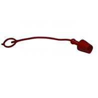 ZAŚLEPKA SZYBKOZŁĄCZA WTYK CZERWONA