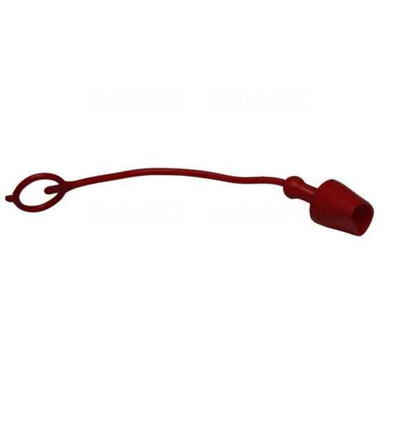 ZAŚLEPKA SZYBKOZŁĄCZA WTYK CZERWONA