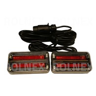 ZESTAW OŚWIETLENIOWY NA MAGNES LED12V-24V PRZEWÓD 7,5 M