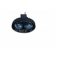 LAMPA ROBOCZA 2 LED 10W NIEBIESKA DUŻA STRUMIENIOWA