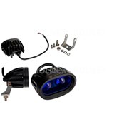 LAMPA ROBOCZA 2 LED 8W NIEBIESKA STRUMIENIOWA