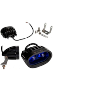 LAMPA ROBOCZA 2 LED 8W NIEBIESKA STRUMIENIOWA