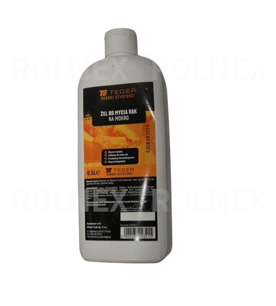 ŻEL DO MYCIA RĄK NA MOKRO 500ML /TEGER