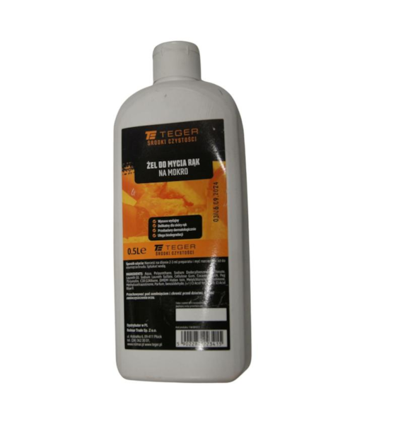 ŻEL DO MYCIA RĄK NA MOKRO 500ML /TEGER