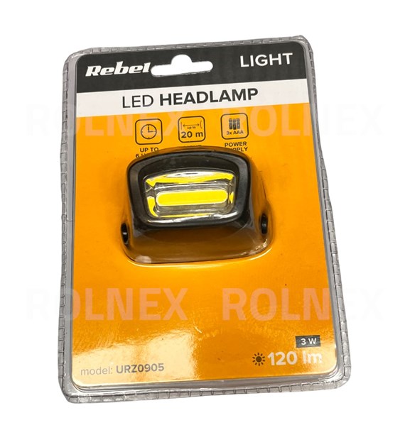 LATARKA CZOŁOWA 3W (COB)