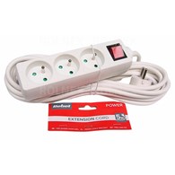 PRZEDŁUŻACZ SIECIOWY 3G 5m Z PRZEŁĄCZNIKIEM/1,5mm