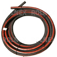 WĄŻ GUMOWY @20 Z CZERWONYM PASKIEM 20M