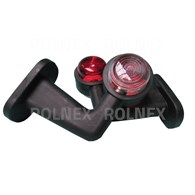 LAMPA OBRYSOWA BOCZNA WYGIĘTA NISKA WAŚ 262