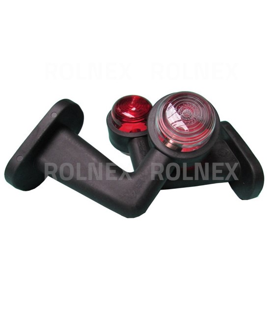 LAMPA OBRYSOWA BOCZNA WYGIĘTA NISKA WAŚ 262