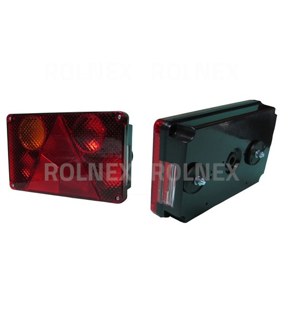 LAMPA TYLNA ZESPOLONA LEWA WAŚ 114/Z PRZECIWMGIELNĄ