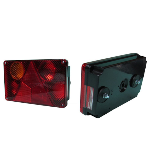 LAMPA TYLNA ZESPOLONA LEWA WAŚ 114/Z PRZECIWMGIELNĄ