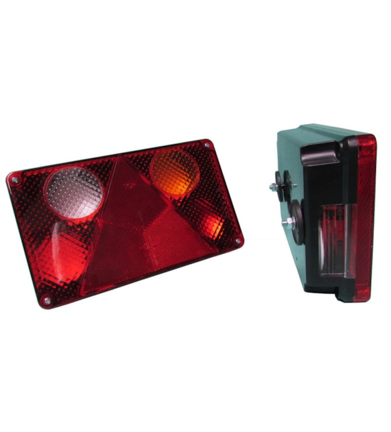 LAMPA TYLNA ZESPOLONA PRAWA WAŚ 115/Z115/Z COFANIEM