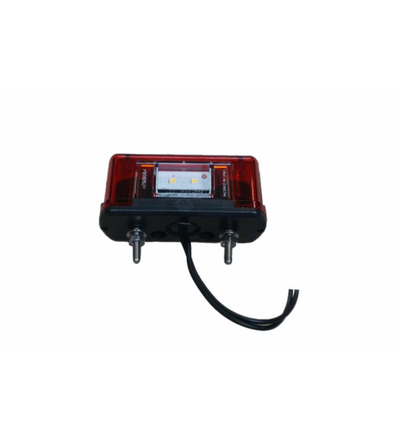 LAMPA PODŚWIETLENIA TABLICY MAŁA WAŚ LED 245/CZERWONA/12-24V