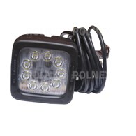 LAMPA ROB. KWADRATOWA 9 LED WAŚ 685/12-24V