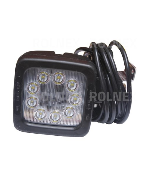 LAMPA ROB. KWADRATOWA 9 LED WAŚ 685/12-24V