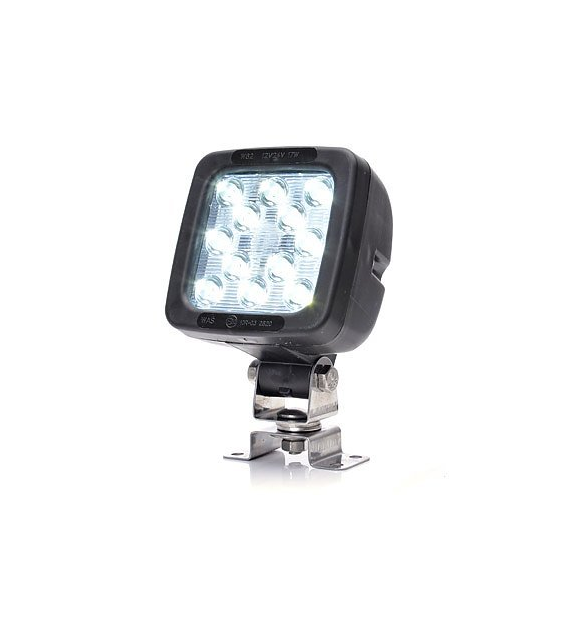 LAMPA ROB. KWADRATOWA 12 LED WAŚ 693/12-24V