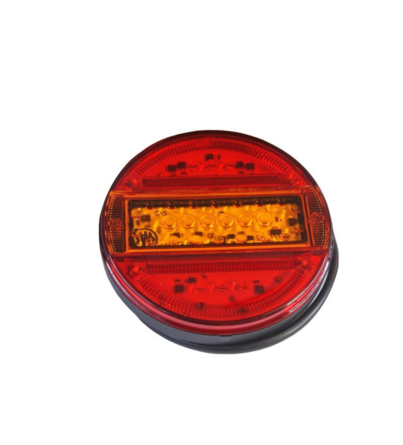 LAMPA TYLNA OKRĄGŁA LED WĄSKA 744/12-24V