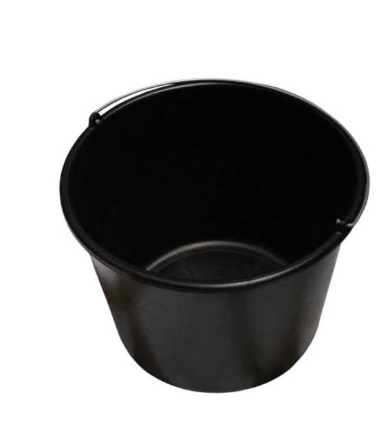 WIADRO BUDOWLANE PCV 15L UCHWYT Z DRUTU