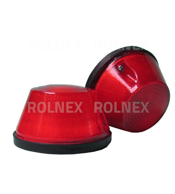 LAMPA OBRYSOWA CZERWONA NISKA WAŚ 13/69313