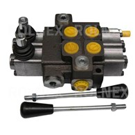 ROZDZIELACZ 2-SEKCYJNY WARYŃSKI 40L max przepłwu z joystickiem