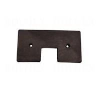 ŁOPATKA GUMOWA JOHN DEERE 154*80*13 WCIĘCIE 40*35 mm