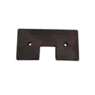 ŁOPATKA GUMOWA JOHN DEERE 154*80*13 WCIĘCIE 40*35 mm