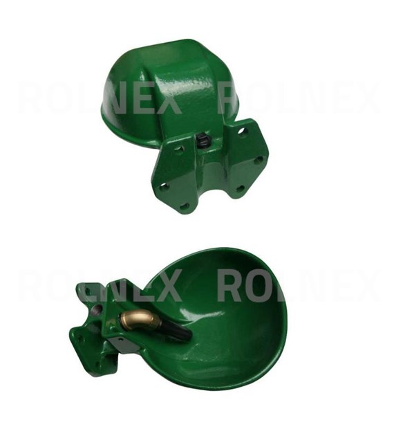 POIDŁO MISKOWE ŻELIWNE Z ZAWOREM RUROWYM 2L