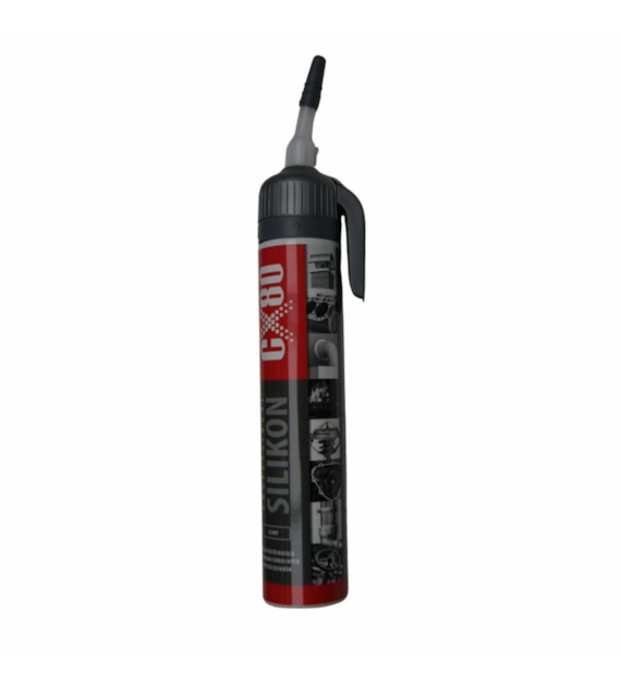 SILIKON SZARY 210G CX-80 WYSOKOTEMPERATUROWY GAZOWY