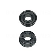 ŁOŻYSKO KULKOWE HW-11B 1/2 x1 1/8  Z KOŁNIERZEM (TACZKI,KOSIARKI)