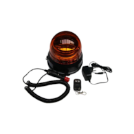 LAMPA OSTRZEGAWCZA 45 LED na akumulator z pilotem