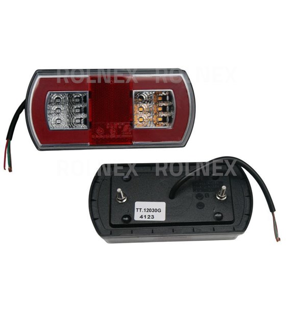 LAMPA TYLNA LED GLO-TRAC 12/24V PRAWA