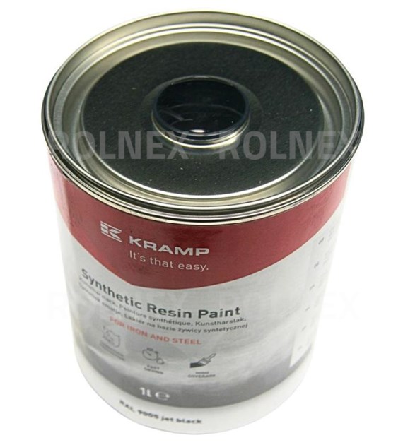 LAKIER DO MASZYN CZARNY GŁĘBOKI 1L