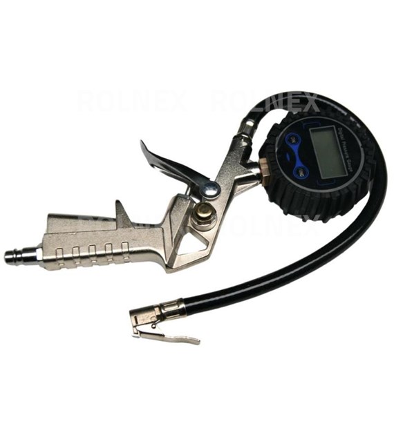 PISTOLET PNEUMATYCZNY 1/4 Z MANOMETREM 0-12ATM CYFROWY LCD