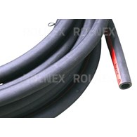 WĄŻ GUMOWY @25*4 20M Z CZERWONYM PASKIEM